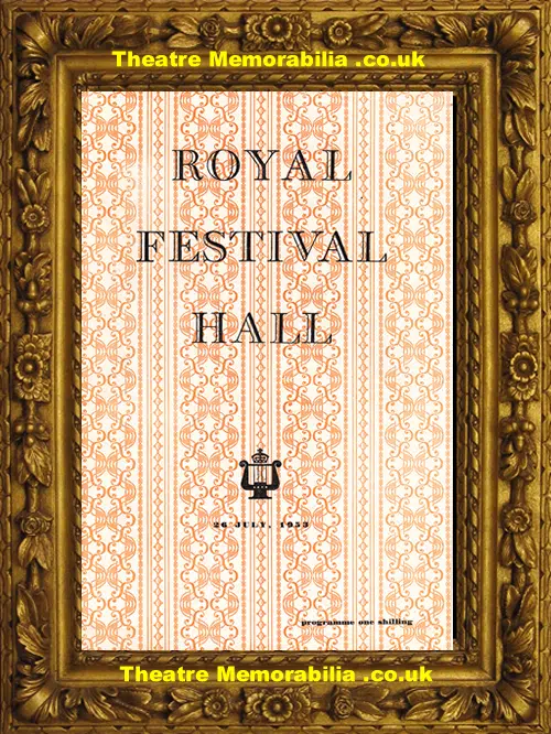 London Festival Hall - United States America Air Force Band 1953