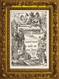 London Gaiety Theatre – The Happy Village – 1872