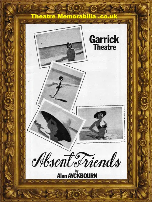 London Garrick Theatre - Absent Friends - 1976 - Richard Briers