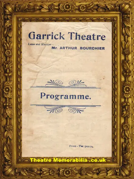 London Garrick Theatre – Iris – 1901