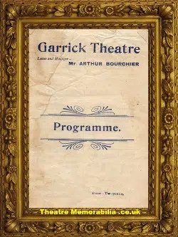 London Garrick Theatre - Iris - 1901