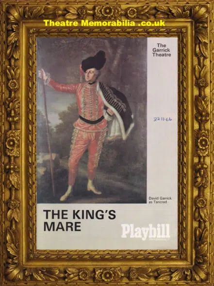 London Garrick Theatre – The King’s Mare – 1966 – Brian Murphy