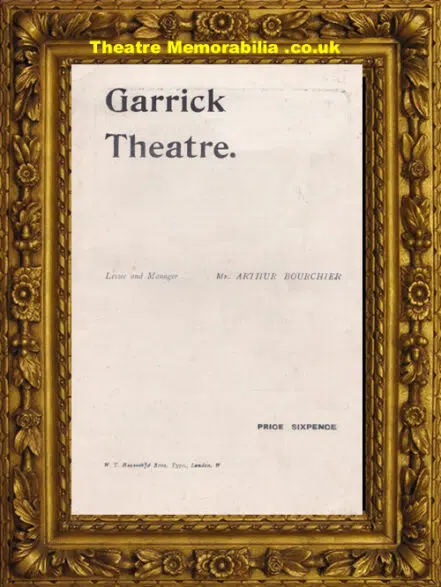 London Garrick Theatre – The Walls Of Jericho – 1920s
