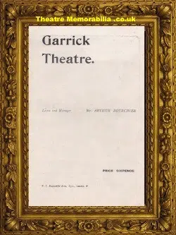 London Garrick Theatre – The Walls Of Jericho – 1920s