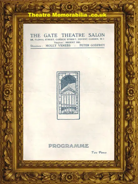London Gate Theatre – The Polish Jew – 1927