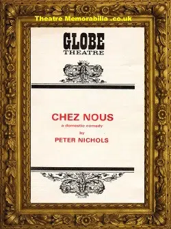 London Globe Theatre – Chez Nous – 1975 – Albert Finney