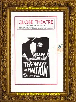 London Globe Theatre – The White Carnation – 1953