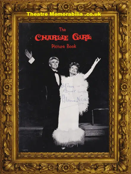 London Golders Green Hippodrome – Charlie Girl – 1966 Signed