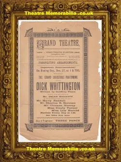 London Grand Theatre – Charlotte Corday – 1898