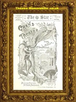 London Grand Theatre – Dandy Dick Turpin – 1889