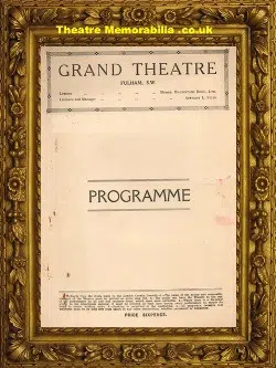 London Grand Theatre Fulham – Adventurous Age – 1925