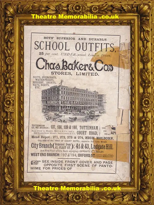 London Grand Theatre - Jack And The Beanstalk - 1893 - Islington