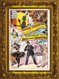 London Grand Theatre – Jack And The Beanstalk – 1893 – Islington