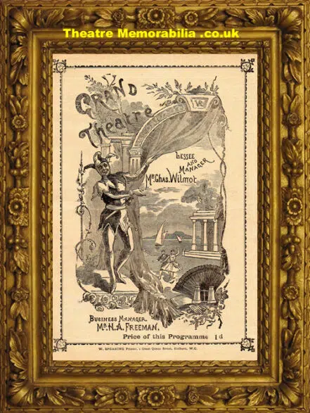 London Grand Theatre – Private Secretary – 1891