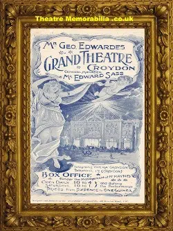 London Grand Theatre – Under The Red Robe – C 1898