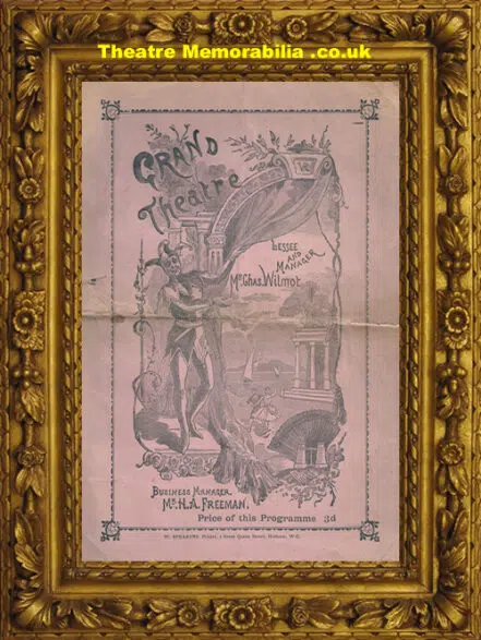 London Grand Theatre – Venus – 1890
