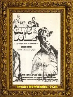 London Half Moon Theatre – Guys And Dolls – 1980s ? Simon Callow