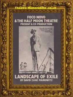 London Half Moon Theatre – Landscape Of Exile – 1979 – Zane