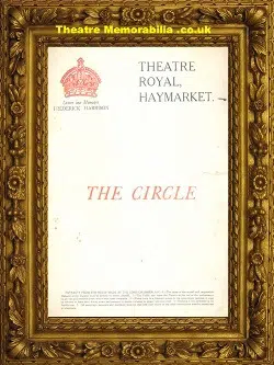 London Haymarket – Theatre Royal – The Circle – 1921