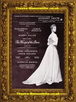 London Haymarket Theatre – The Wings Of A Dove – 1957