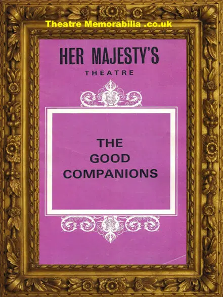London Her Majesty’s Theatre – Good Companions – 1974 Judi Dench