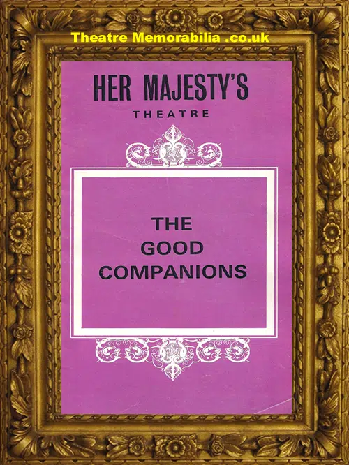 London Her Majesty's Theatre - Good Companions - 1974 Judi Dench