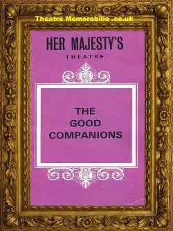 London Her Majesty’s Theatre – Good Companions – 1974 Judi Dench