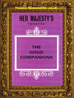 London Her Majesty’s Theatre – Good Companions – 1974 Judi Dench