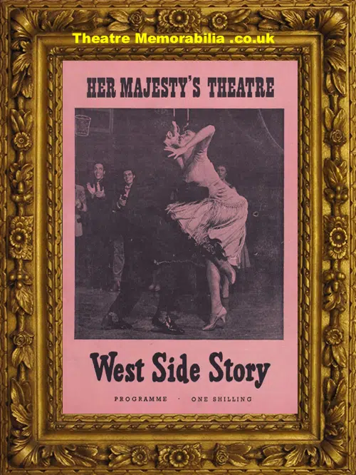 London Her Majesty's Theatre - West Side Story - 1958