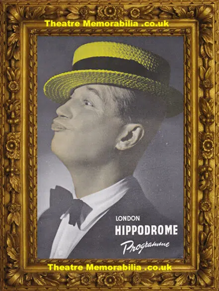 London Hippodrome Theatre – Maurice Chevalier – 1960s