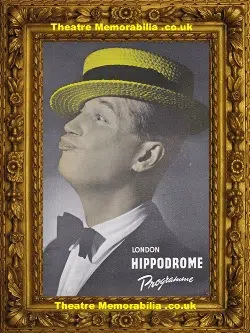 London Hippodrome Theatre – Maurice Chevalier – 1960s