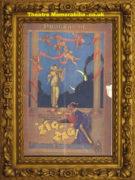 London Hippodrome Theatre – Zig Zag – 1917