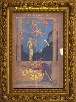 London Hippodrome Theatre - Zig Zag - 1917