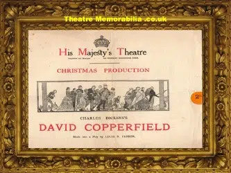 London His Majesty’s Theatre – David Copperfield – 1914