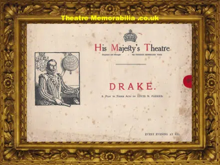 London His Majesty’s Theatre – Drake – 1912