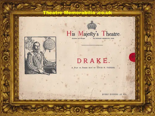London His Majesty's Theatre - Drake - 1912