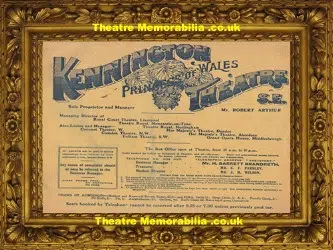 London Kennington Theatre - Taming Of The Shrew - 1907
