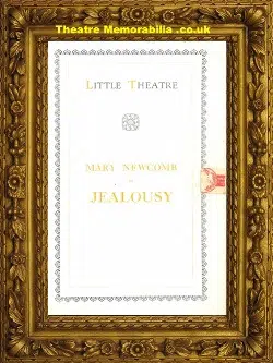 London Little Theatre – Jealousy – 1930