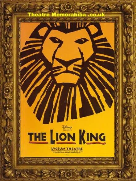 London Lyceum Theatre – The Lion King – 2004