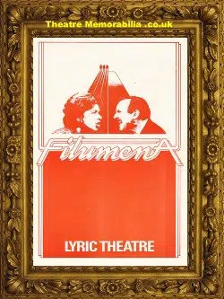 London Lyric Theatre – Filumena – 1977