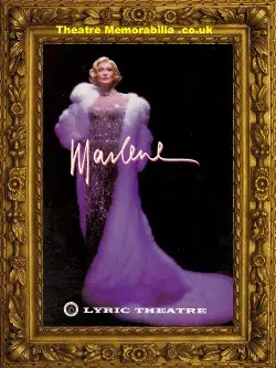 London Lyric Theatre – Marlene Dietrich – 1997