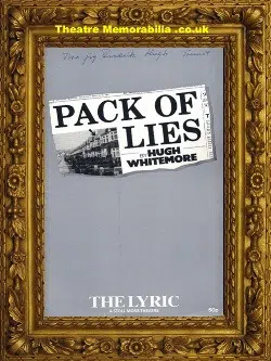 London Lyric Theatre – Pack Of Lies – 1984 Judi Dench