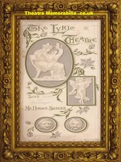 London Lyric Theatre – The Magic Opal – 1893