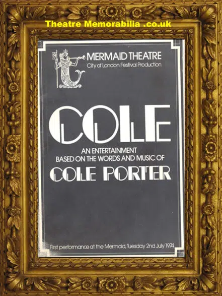 London Mermaid Theatre – Cole Porter – 1974