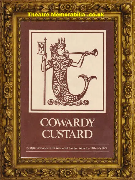 London Mermaid Theatre – Cowardy Custard – 1972 – Una Stubbs