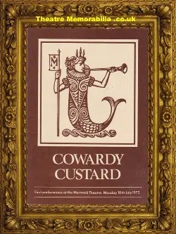 London Mermaid Theatre – Cowardy Custard – 1972 – Una Stubbs