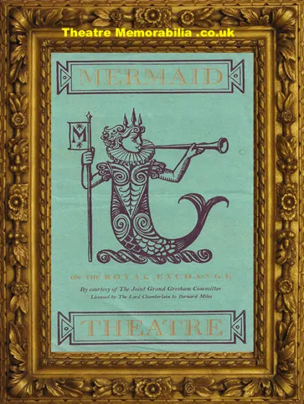 London Mermaid Theatre – Dido Aeneas – 1940s