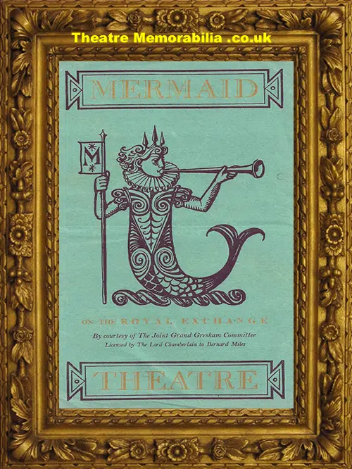 London Mermaid Theatre - Dido Aeneas - 1940s