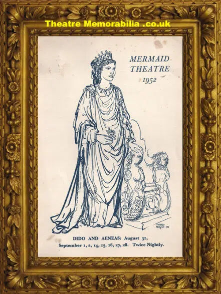 London Mermaid Theatre – Dido Aeneas – 1952