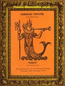 London Mermaid Theatre – Exiles – 1970 – Timothy West